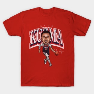 Kyle Kuzma Washington Cartoon T-Shirt